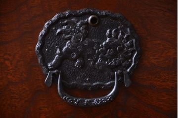 中古　民芸家具　駿河民芸　縦長箪笥