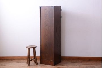 中古　民芸家具　駿河民芸　縦長箪笥