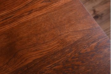 アンティーク家具　アンティークペイント　モールガラス入り!引き出し付きのカウンター収納棚(1)