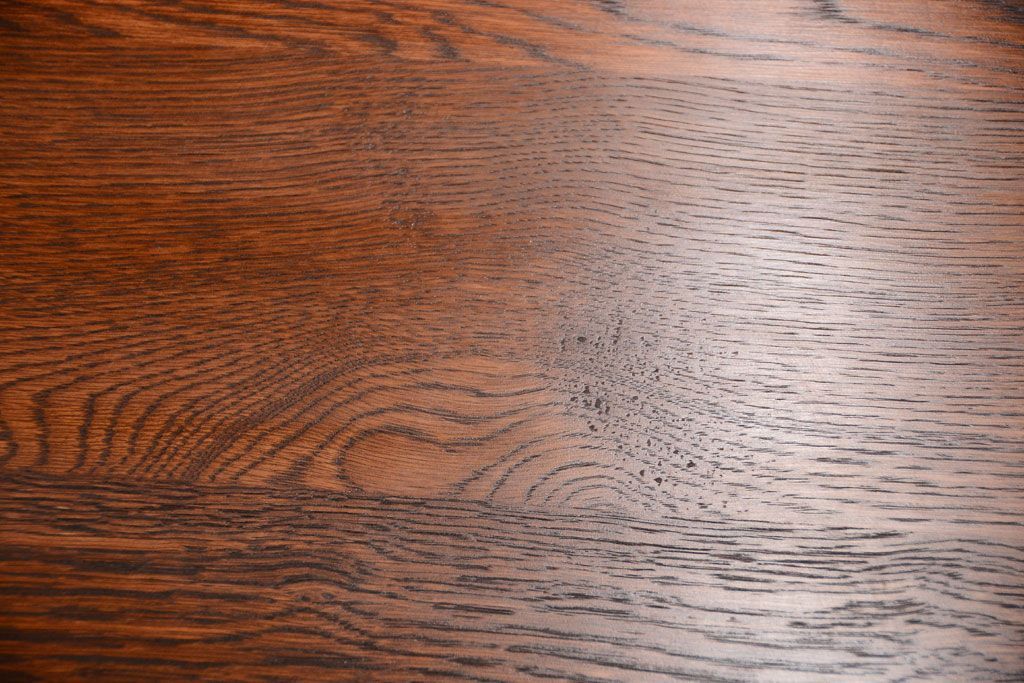 アンティーク家具　アンティークペイント　モールガラス入り!引き出し付きのカウンター収納棚(1)