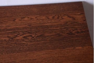 アンティーク家具　アンティークペイント　モールガラス入り!引き出し付きのカウンター収納棚(2)