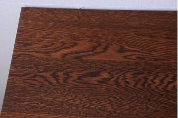 アンティーク家具　アンティークペイント　モールガラス入り!引き出し付きのカウンター収納棚(2)