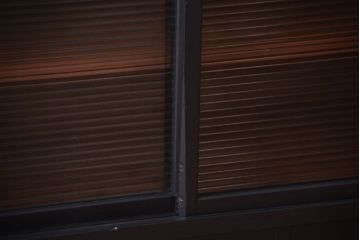 アンティーク家具　アンティークペイント　モールガラス入り!引き出し付きのカウンター収納棚(2)