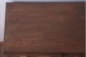 アンティーク家具　和製アンティーク　古い木の上品な小ぶりブックケース(本箱)