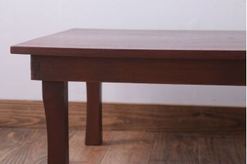アンティーク家具　和製アンティーク　古い木の角ちゃぶ台