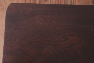 アンティーク家具　和製アンティーク　一枚板!古い木の小さな角ちゃぶ台