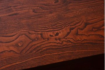 アンティーク家具　アンティーク　前面欅材!漆が綺麗な衣装箪笥ローボード(2)