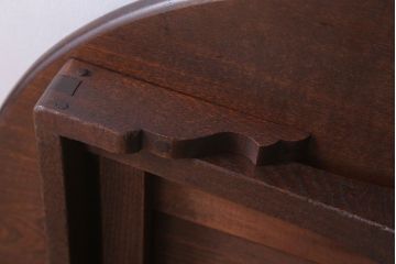 アンティーク家具　アンティーク　古い木の上品なちゃぶ台