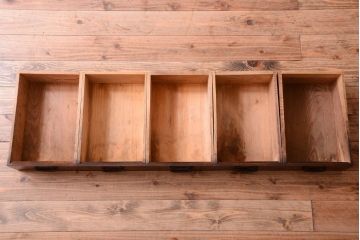 アンティーク家具　古民具・骨董　明治大正期　和モダンスタイル!上品なローボード(水屋箪笥、テレビ台、キャビネット、収納棚)(2)