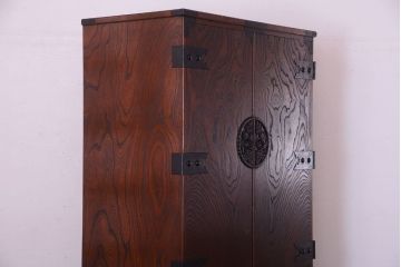 中古　民芸家具　駿河民芸　ワードローブ