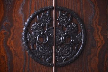 中古　民芸家具　駿河民芸　ワードローブ