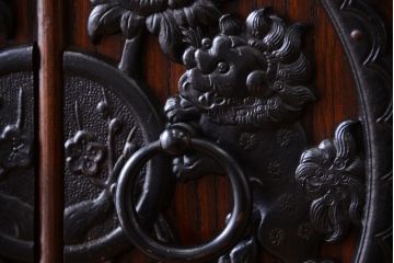 中古　民芸家具　駿河民芸　ワードローブ