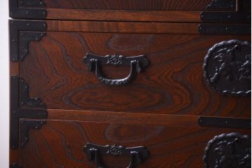中古　民芸家具　駿河民芸　ワードローブ