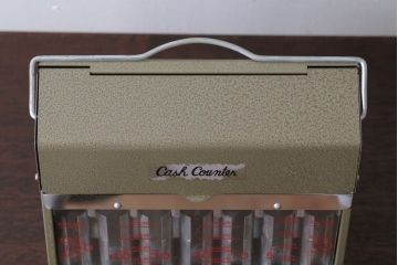 昭和レトロ　キャッシュカウンター(金銭分類機)