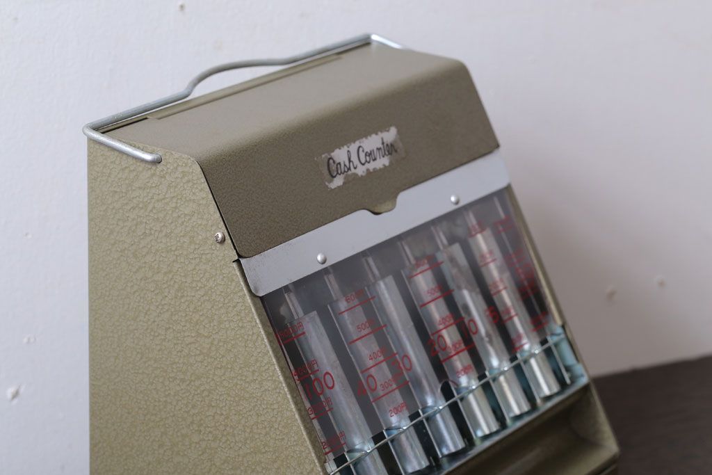 昭和レトロ　キャッシュカウンター(金銭分類機)