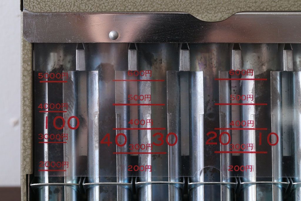 昭和レトロ　キャッシュカウンター(金銭分類機)