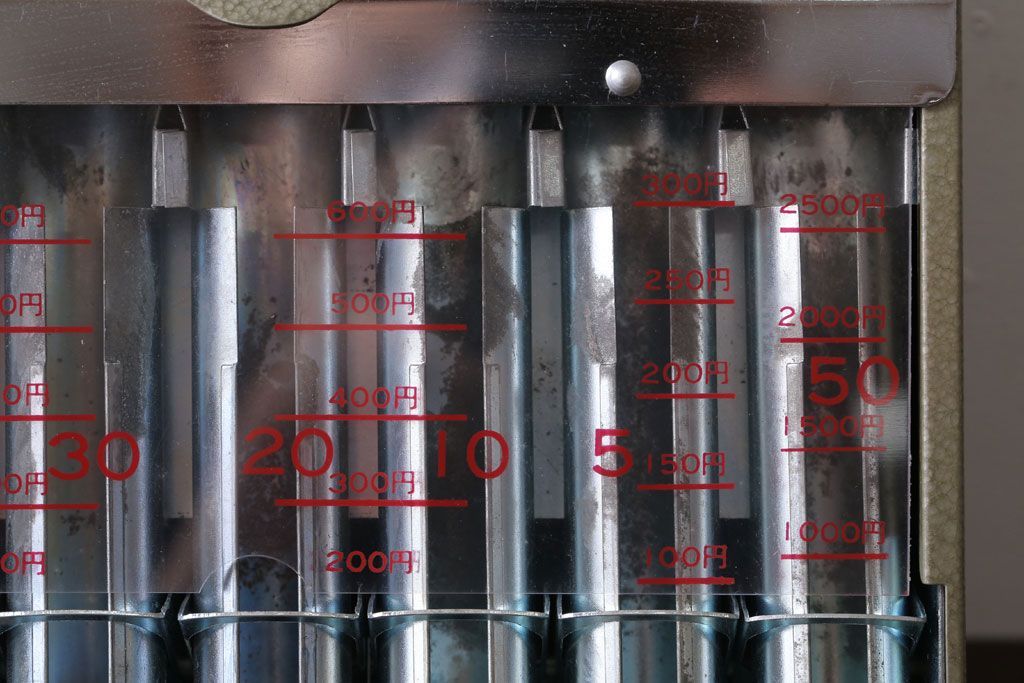 昭和レトロ　キャッシュカウンター(金銭分類機)