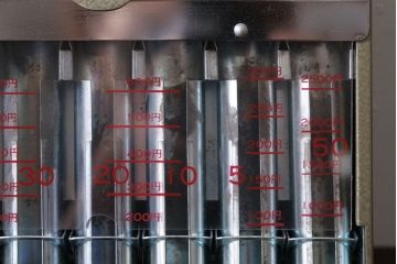 昭和レトロ　キャッシュカウンター(金銭分類機)