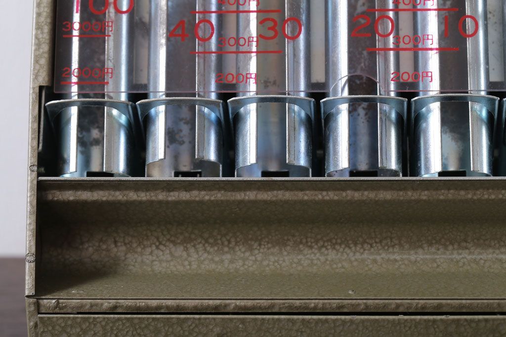 昭和レトロ　キャッシュカウンター(金銭分類機)