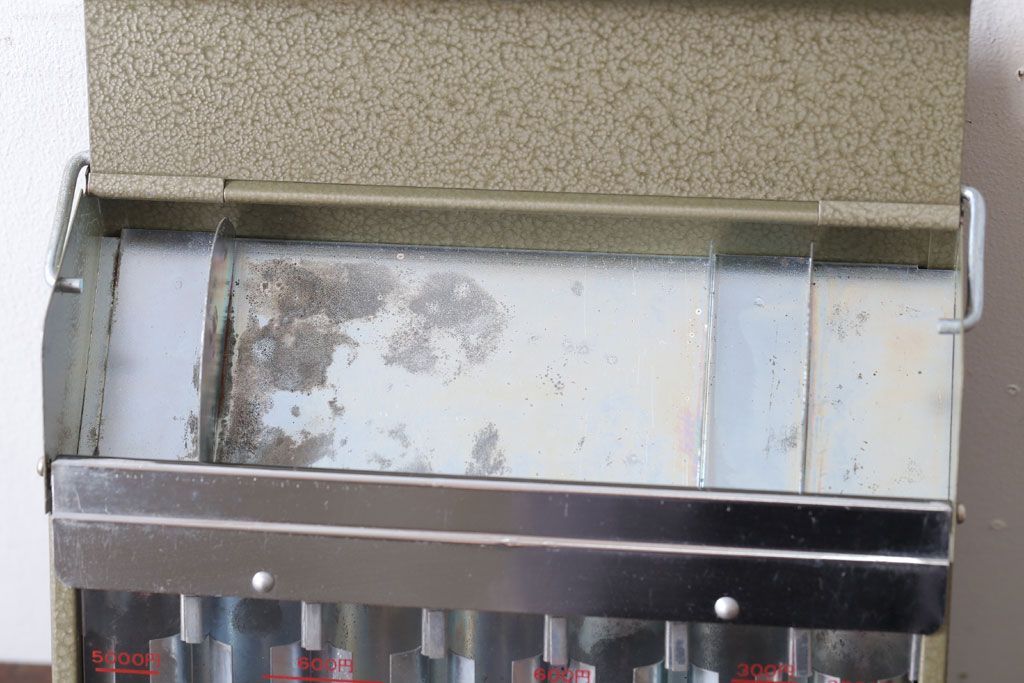 昭和レトロ　キャッシュカウンター(金銭分類機)