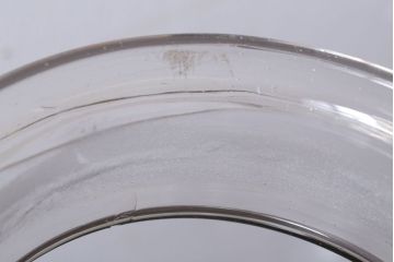 アンティーク雑貨　昭和レトロ　ガラス蓋のガラス瓶