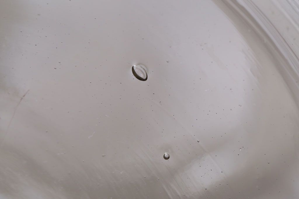 アンティーク雑貨　昭和レトロ　ガラス蓋のガラス瓶