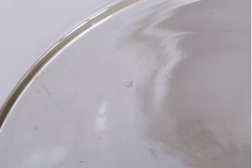 アンティーク雑貨　昭和レトロ　ガラス蓋のガラス瓶(2)