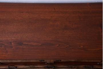 アンティーク家具　アンティーク　前面欅材!漆が綺麗な衣装箪笥ローボード(3)