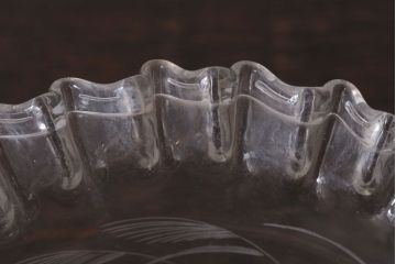 アンティーク雑貨　和製アンティーク　古いフリル縁アイスペール(氷コップ)