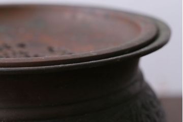 アンティーク雑貨　古民具・骨董　古い銅製　茶こぼし(茶道具)
