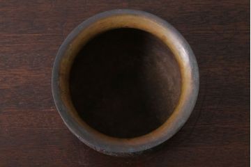 アンティーク雑貨　古民具・骨董　古い銅製　茶こぼし(茶道具)