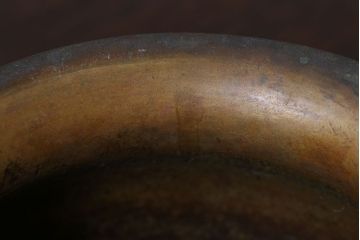 アンティーク雑貨　古民具・骨董　古い銅製　茶こぼし(茶道具)