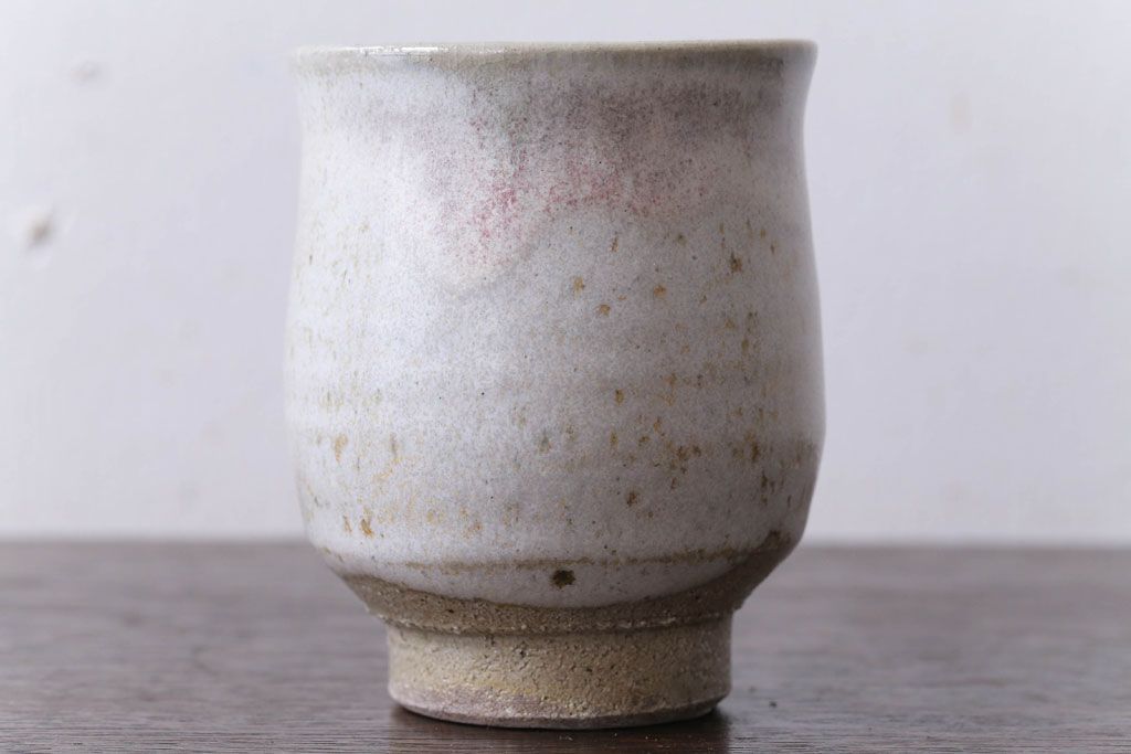 アンティーク雑貨　益子焼　瀬戸浩　湯呑み(共箱付)