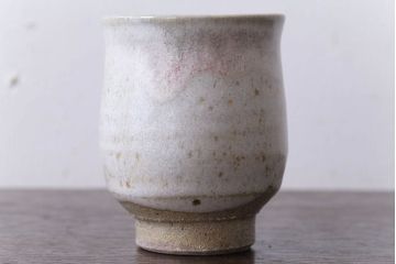 アンティーク雑貨　益子焼　瀬戸浩　湯呑み(共箱付)