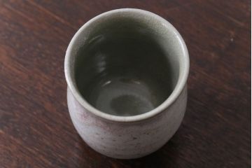 アンティーク雑貨　益子焼　瀬戸浩　湯呑み(共箱付)