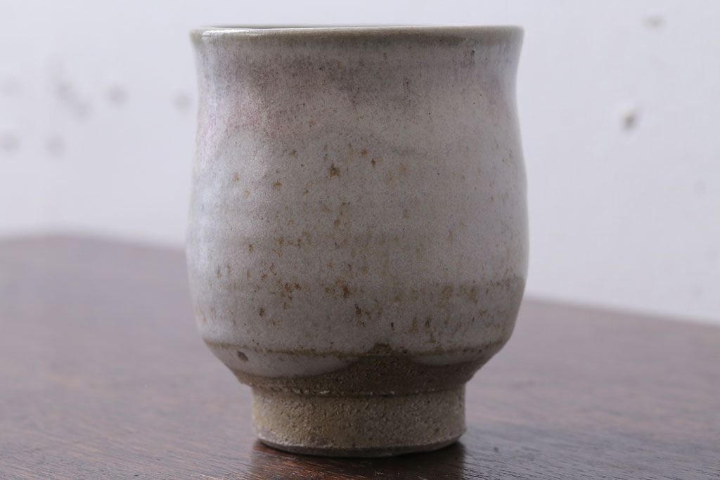 アンティーク雑貨　益子焼　瀬戸浩　湯呑み(共箱付)
