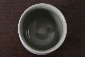 アンティーク雑貨　益子焼　瀬戸浩　湯呑み(共箱付)