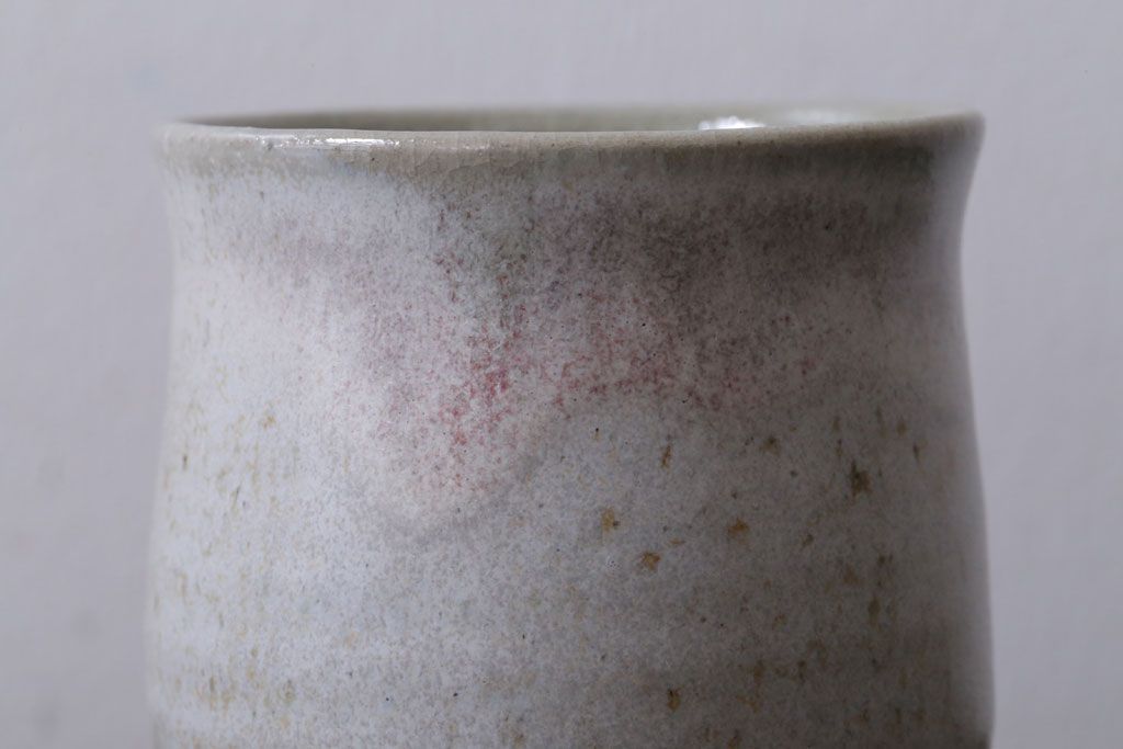 アンティーク雑貨　益子焼　瀬戸浩　湯呑み(共箱付)