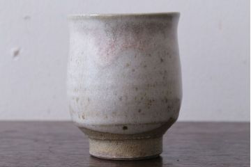 アンティーク雑貨　益子焼　瀬戸浩　湯呑み(共箱付)