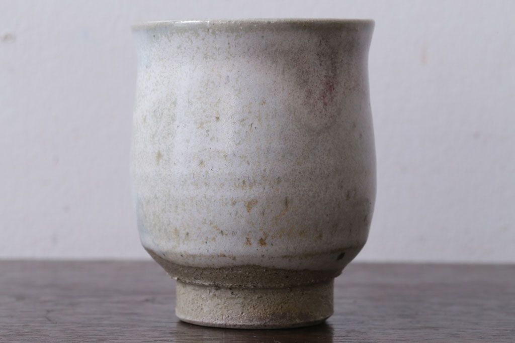 アンティーク雑貨　益子焼　瀬戸浩　湯呑み(共箱付)