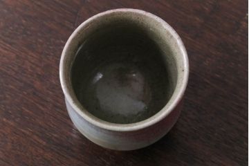 アンティーク雑貨　益子焼　瀬戸浩　湯呑み(共箱付)(2)