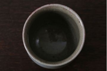 アンティーク雑貨　益子焼　瀬戸浩　湯呑み(共箱付)(2)