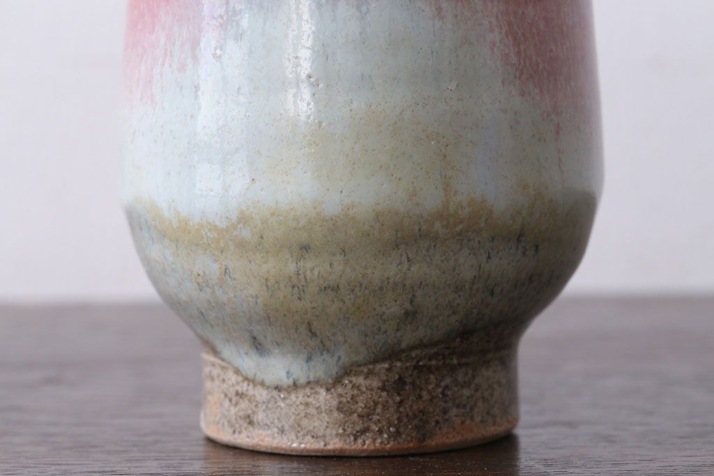 アンティーク雑貨　益子焼　瀬戸浩　湯呑み(共箱付)(2)