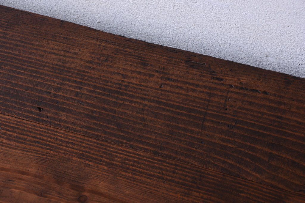 アンティーク家具　古民具・骨董　総桐材の小ぶりな古い帳場箪笥(桐箪笥、桐たんす)