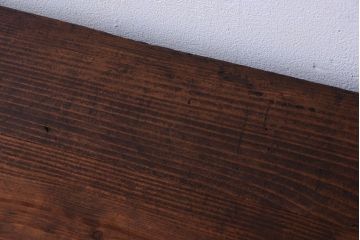 アンティーク家具　古民具・骨董　総桐材の小ぶりな古い帳場箪笥(桐箪笥、桐たんす)