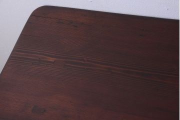 アンティーク家具　和製アンティーク　松材の大きな古い作業台