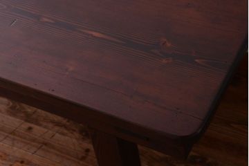 アンティーク家具　和製アンティーク　松材の大きな古い作業台