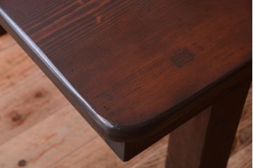 アンティーク家具　和製アンティーク　松材の大きな古い作業台