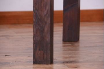 アンティーク家具　和製アンティーク　松材の大きな古い作業台