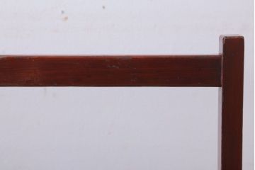 アンティーク雑貨　古民具・骨董　明治　漆塗りの古い岡持ち(1)